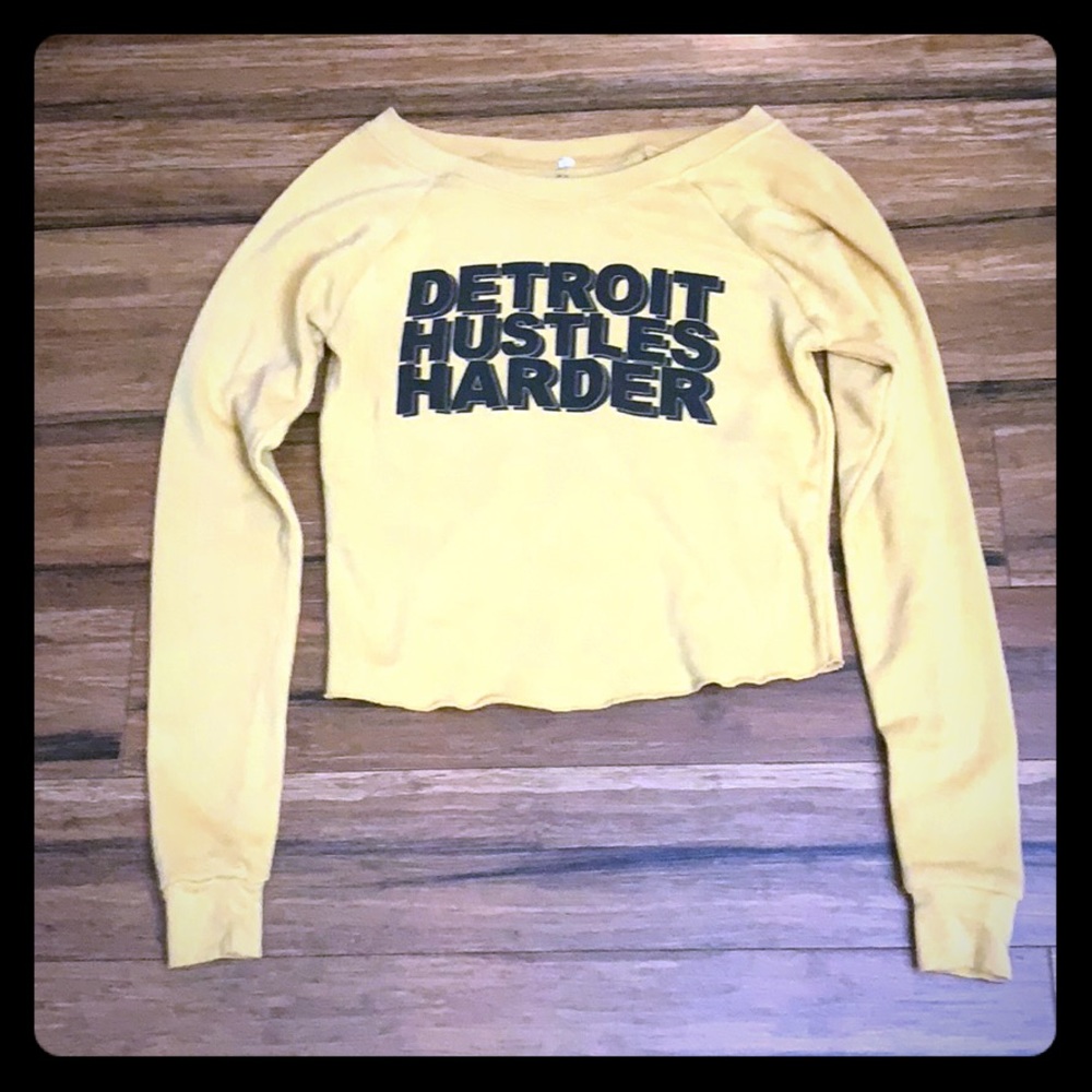 Crop sweatshirt